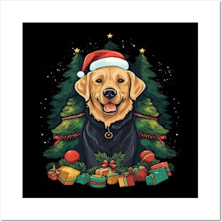 Labrador Retriever Christmas Posters and Art